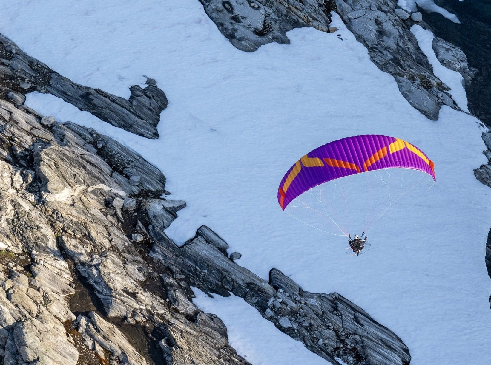 What is paragliding with a motor like?