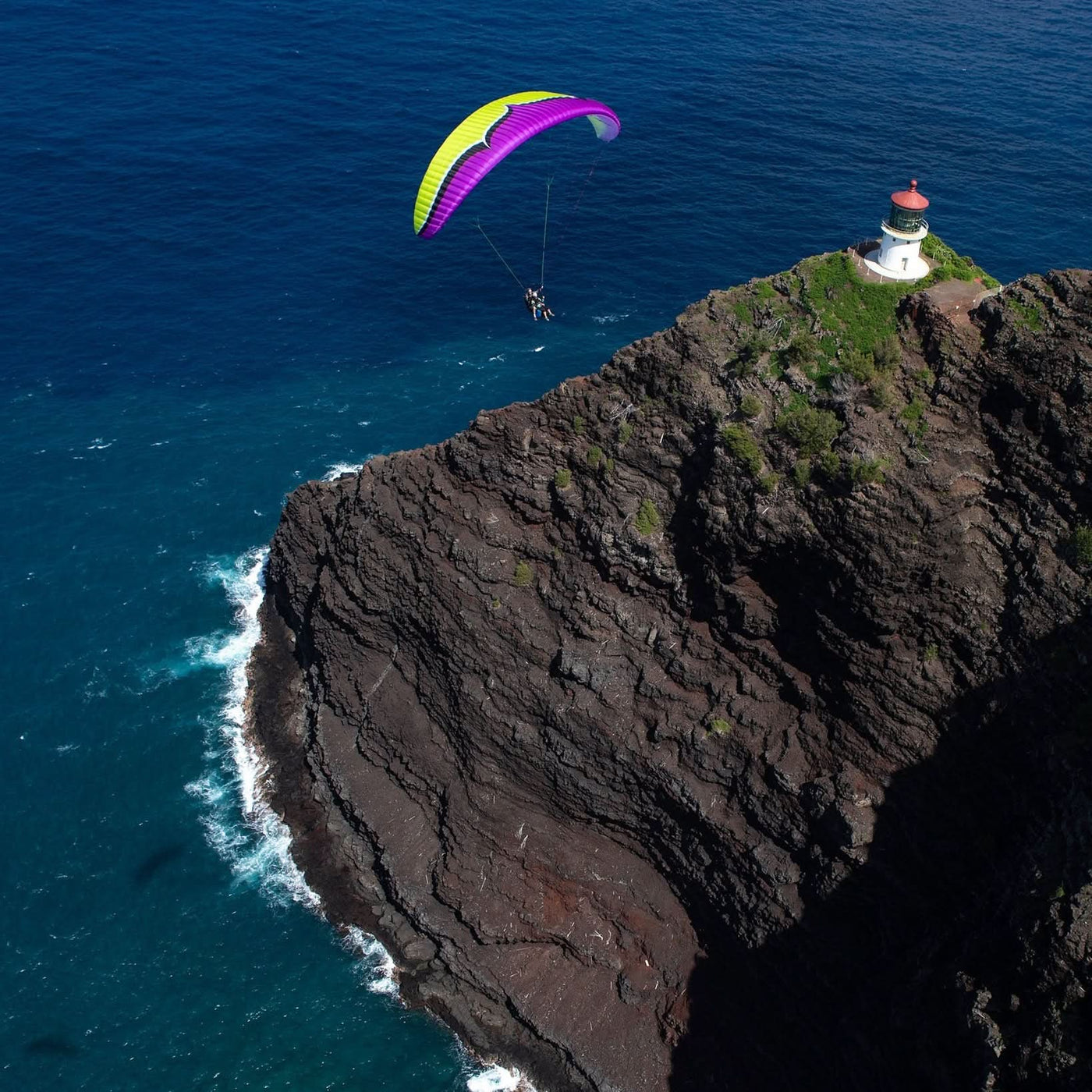 Tandem paragliding flight, Sydney